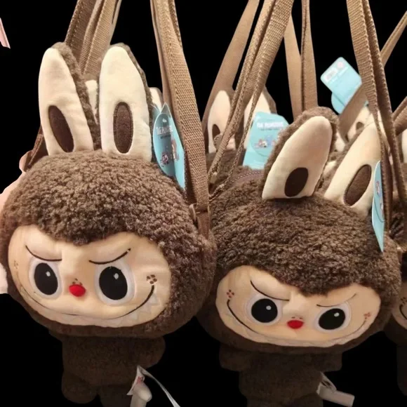 Popmart Popland Limited Edition Zimomo Big Head Plush Bag by Kasing Lung Labubu